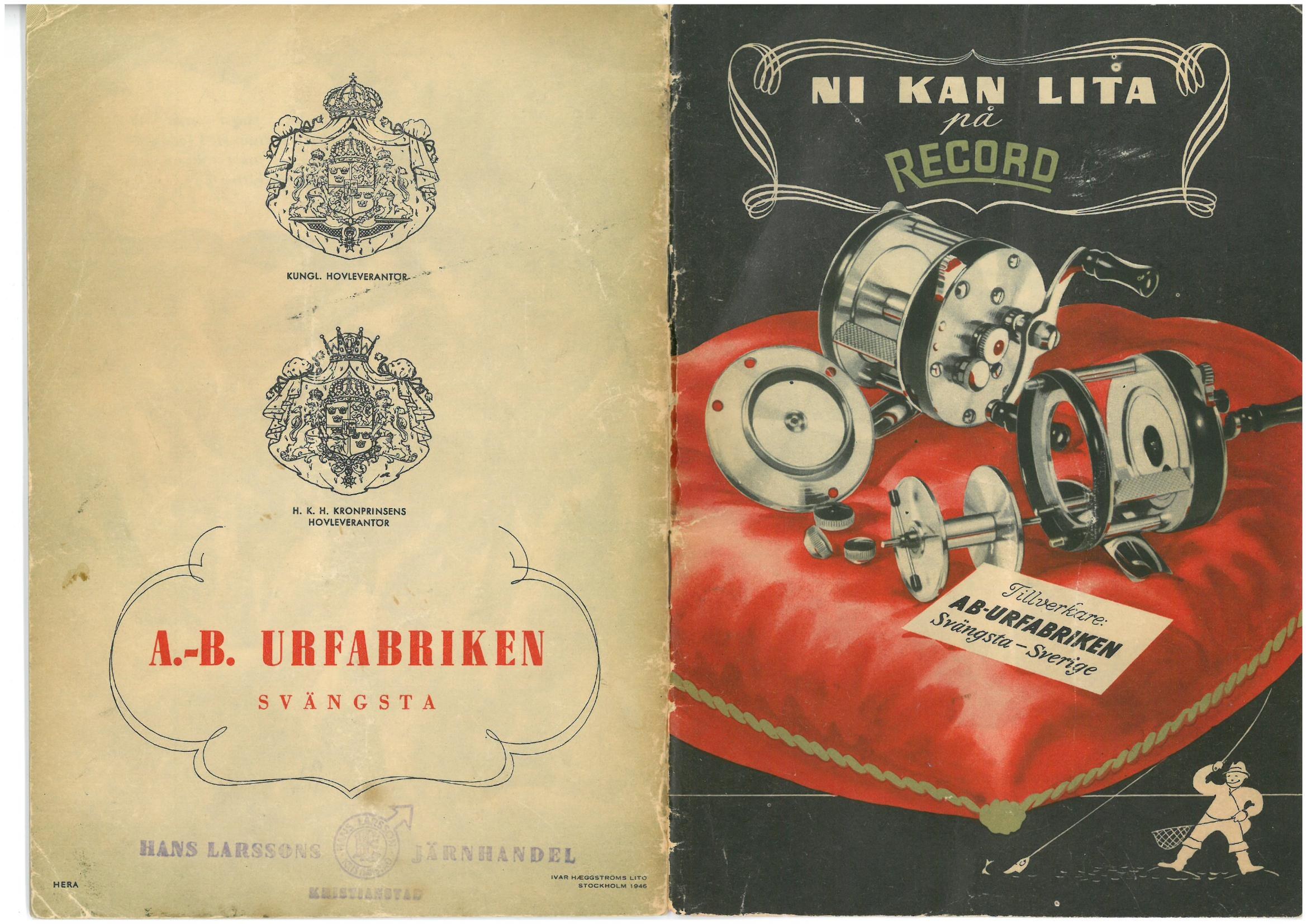 Record 1946 katalogomslag